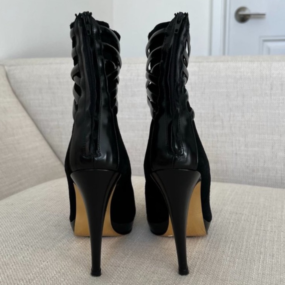 Barbara Bui Heeled Ankle Suede Leather Women’s Boots - Size: 39.5 - Picture 3 of 16